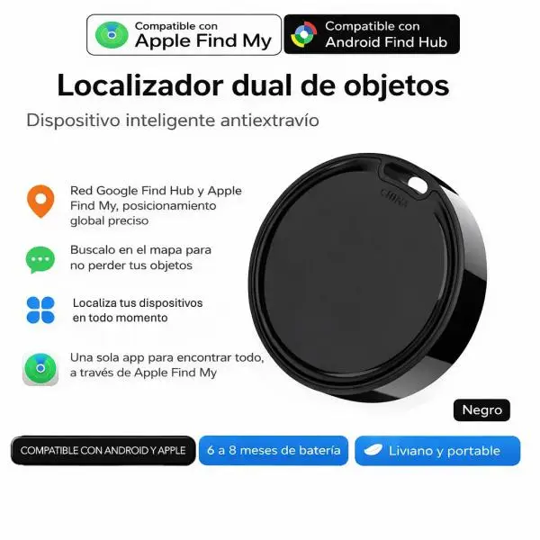 CG14-2251 LOCALIZADOR SMART TAG OTAG DUAL - NEGRO - Image 3