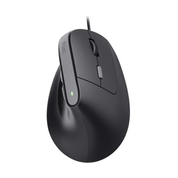 CG16-25144 TRUST BAYO II MOUSE ERGONOMICO VERTICAL USB BLACK