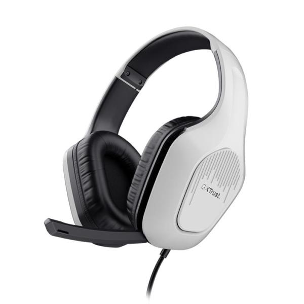CG16-25147 TRUST ZIROX AURICULAR GAMING C/MIC. GXT 415W 3.5MM WHITE