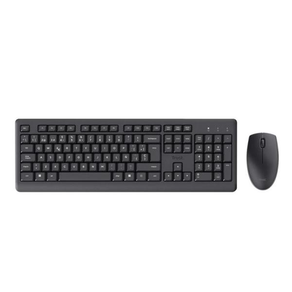 CG16-25433 TRUST PRIMO KIT TEC + MOU WIRELESS ES USB BLACK