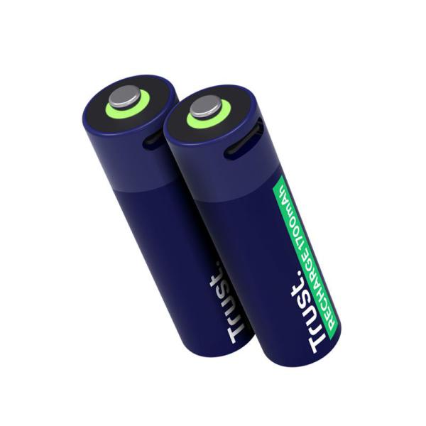 CG16-25584 TRUST PILAS AA X2 RECARGABLES EN USB-C