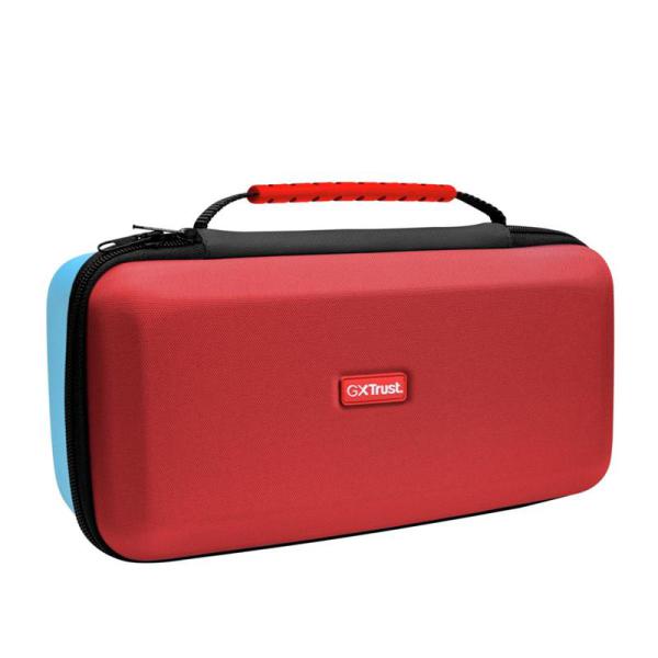 CG16-25764 TRUST GXT 1252RB XL ESTUCHE RIGIDO PARA NINTENDO SWITCH 2 RED BLUE