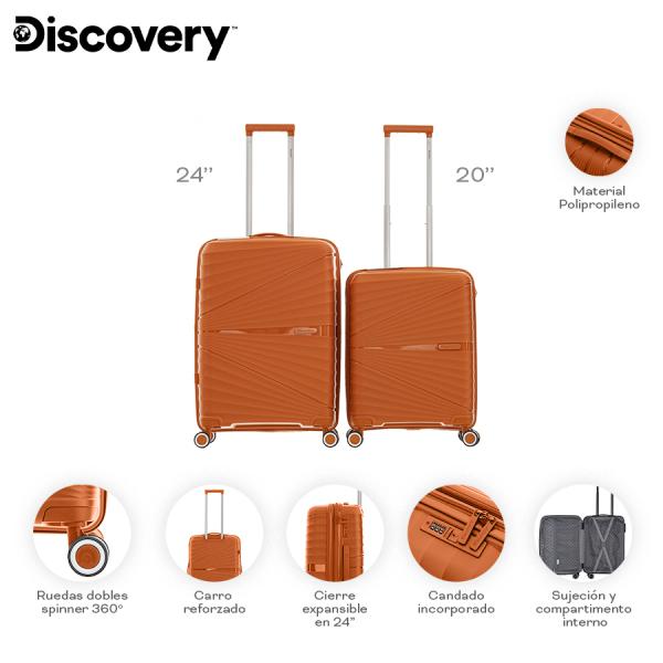 CG9- 18922 SET VALIJAS 20 24 DISCOVERY - Image 10